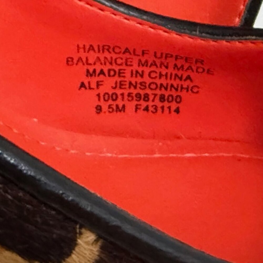 Alfani Animal Print Pointed Toe Block Heel Pump Shoe - Picture 10 of 12